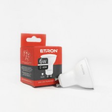 Лампа світлодіодна ETRON Power Light 1-ELP-068 MR16 6W 4200K 220V GU10