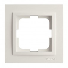 Рамка 3-я, Mono Electric, DESPINA Білий