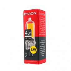 Лампа світлодіодна ETRON Power Light 1-ELP-078 G4 Glass 4W 4200K 12V