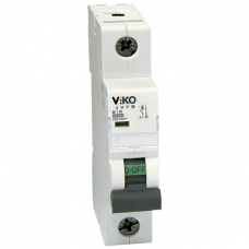 Автоматичний вимикач VIKO 1P 6A 4.5кА 230/400В тип С
