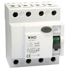 Дифференциальный автомат VIKO 4P 32A 30mA