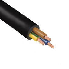 Провод HOROZ cable ПВС 3х1. 5 Черный ГОСТ