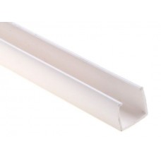 Профиль пластиковый накладной белый для Neon-а 8х16 1м.